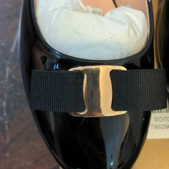 Journee Collection Kim 2 Ballet Flat Black Faux Leather - Picture 9 of 10